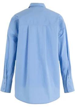 ANNA BLUE BLOUSE