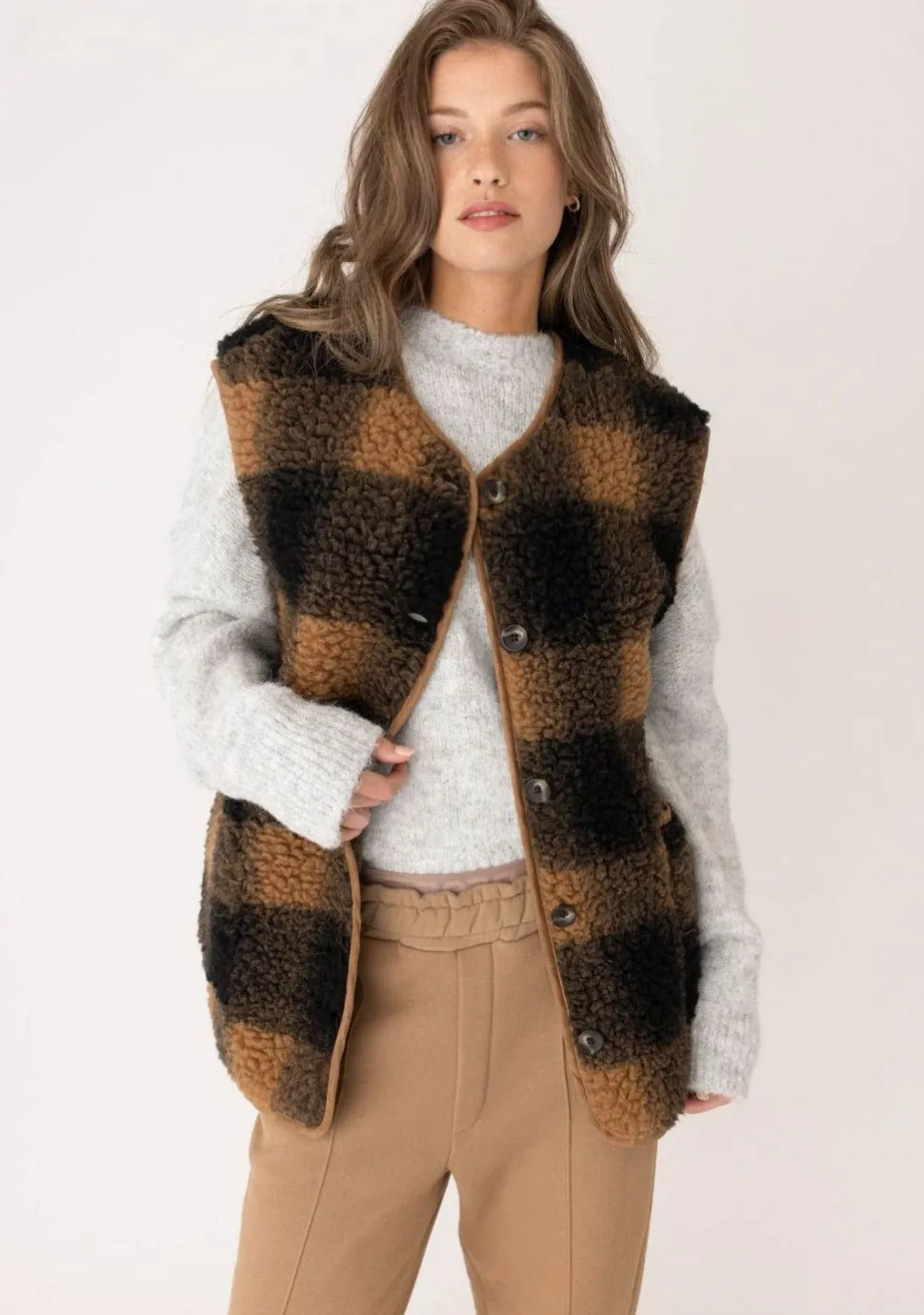 ANNA BLUE GILET