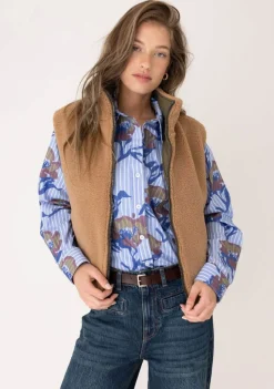 ANNA BLUE GILET