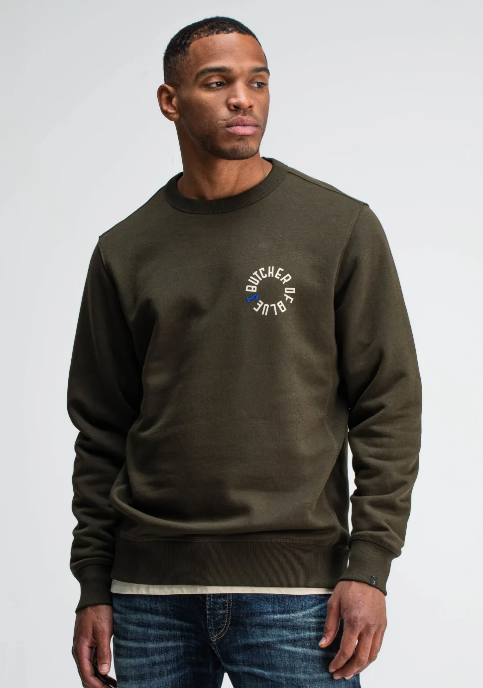BUTCHER OF BLUE SWEATER