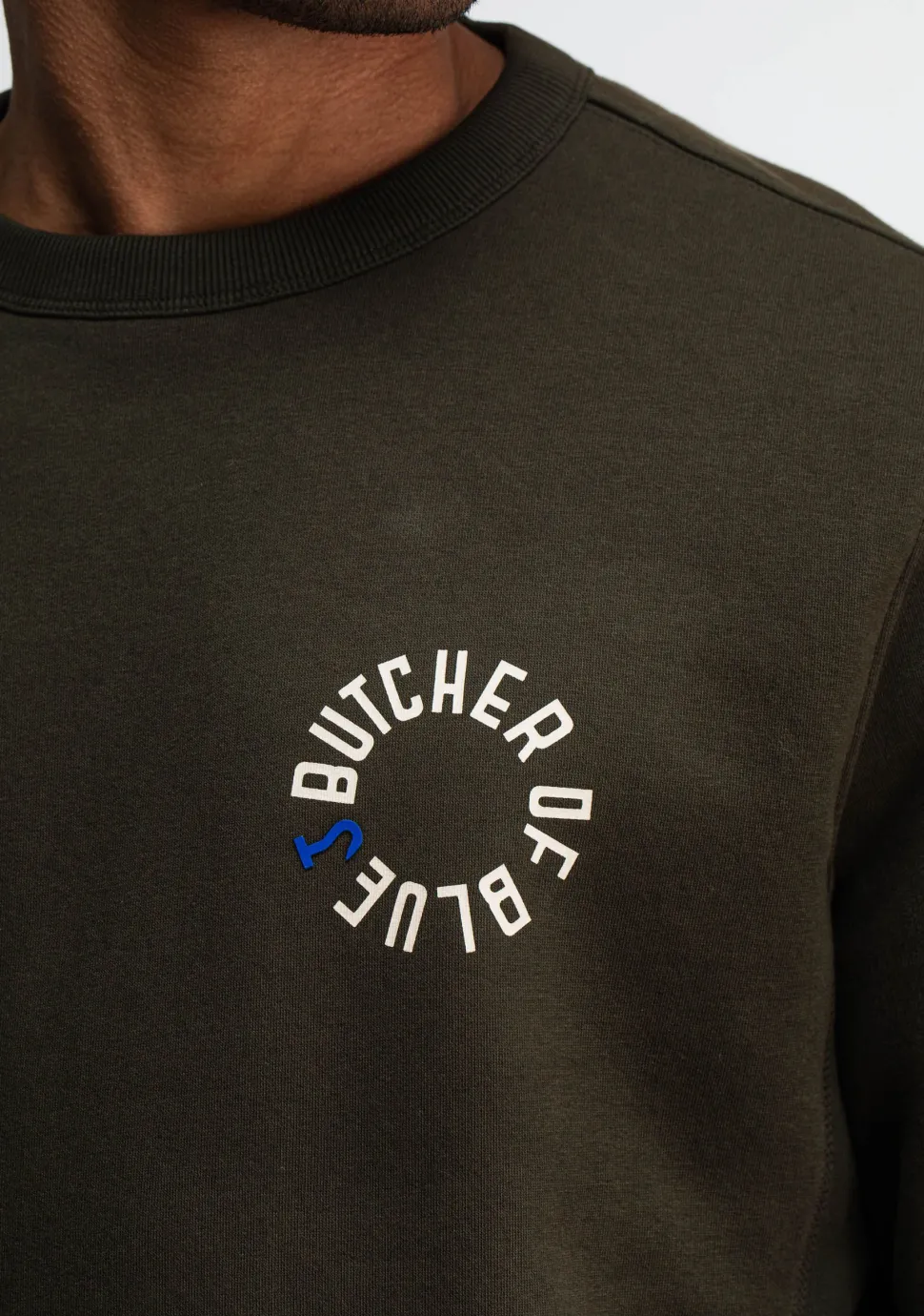 BUTCHER OF BLUE SWEATER