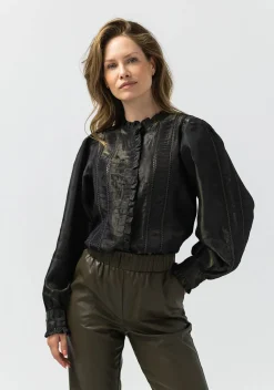 LABEL DOT BLOUSE