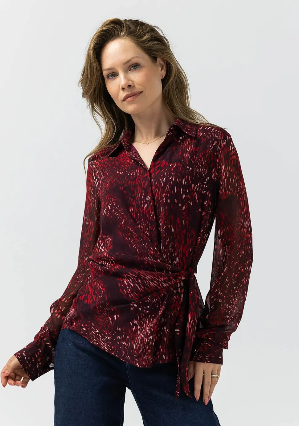 LABEL DOT BLOUSE