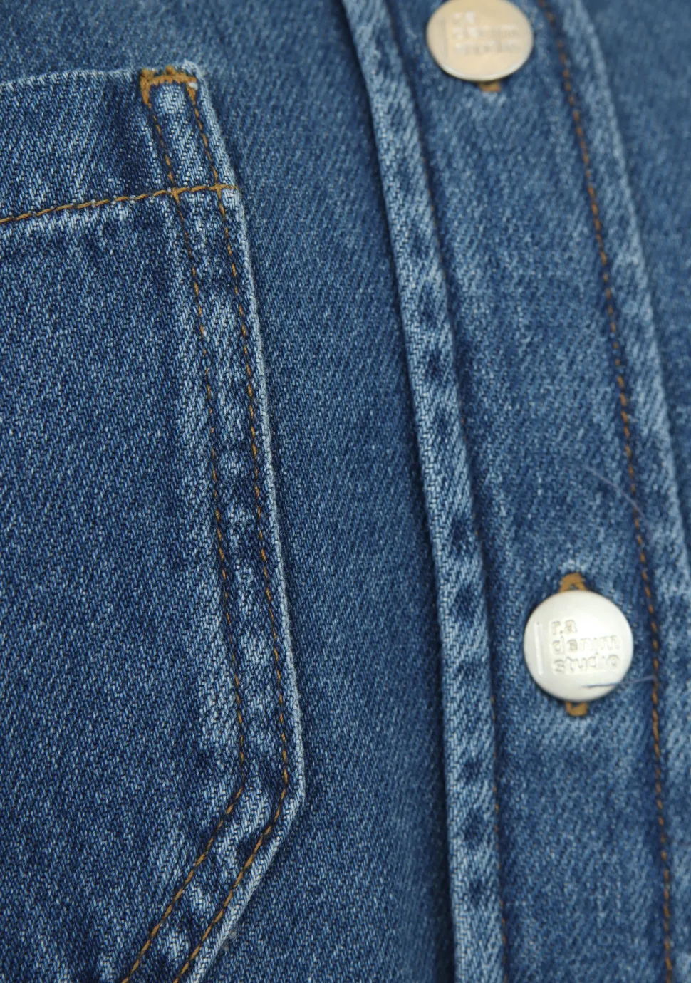 RA DENIM STUDIO BLOUSE