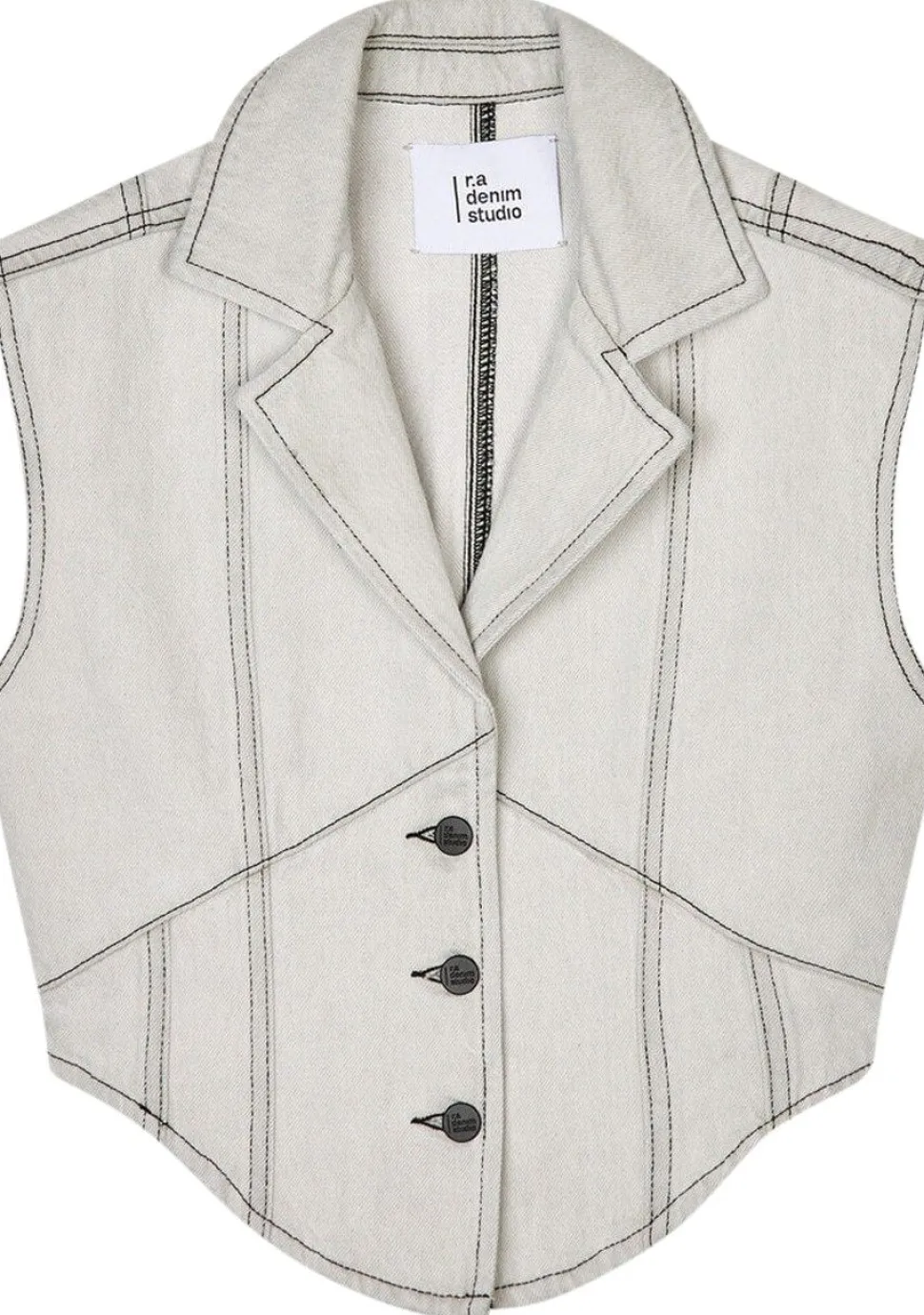 RA DENIM STUDIO GILET