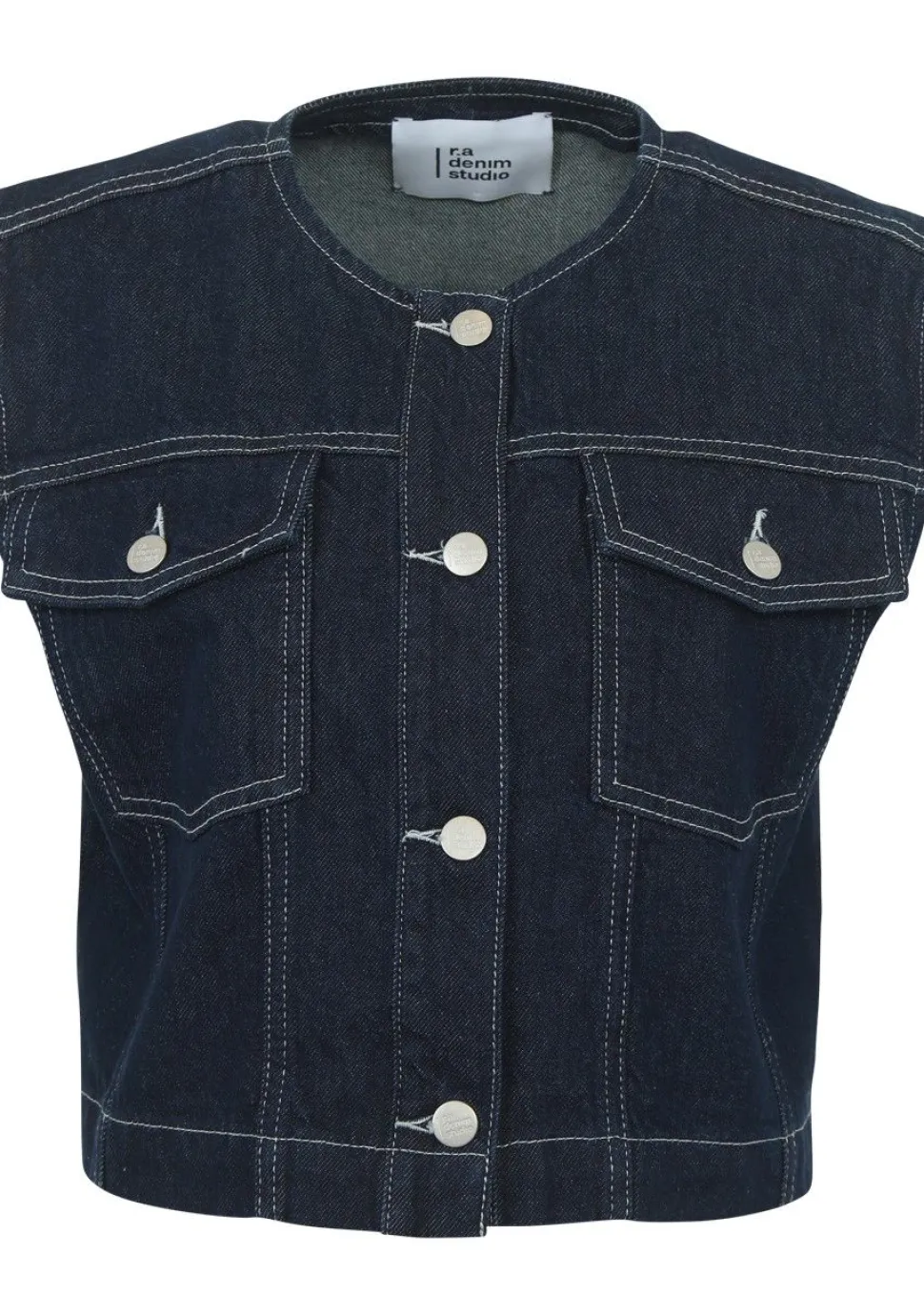 RA DENIM STUDIO GILET