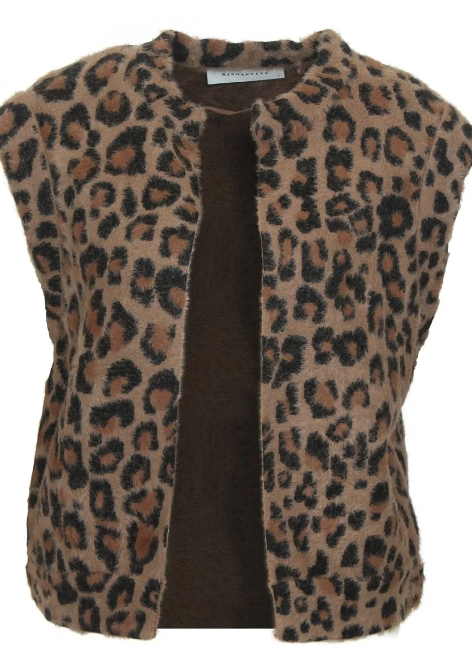 RINO EN PELLE GILET