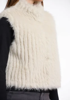 RINO EN PELLE GILET