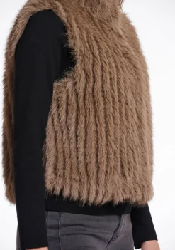 RINO EN PELLE GILET
