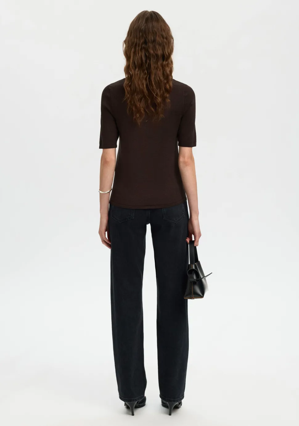 SELECTED FEMME TRUI KORTE MOUW