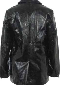 WITH BLACK BLAZER
