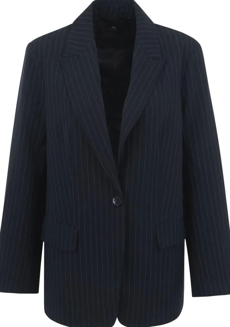 WITH BLACK BLAZER