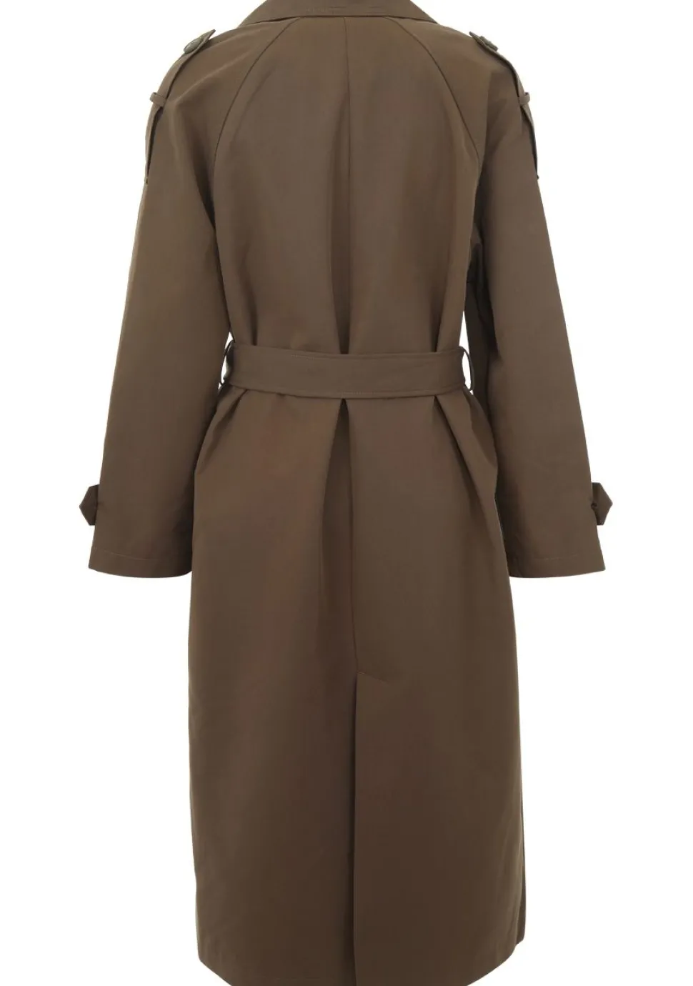 WITH BLACK TRENCHCOAT